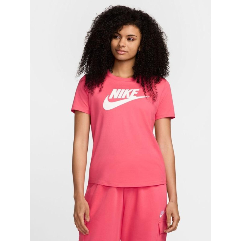 T-shirt à manches courtes the tee rose femme - Nike