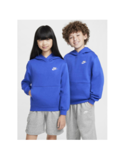 Sweat à capuche nsw club fleece bleu enfant - Nike