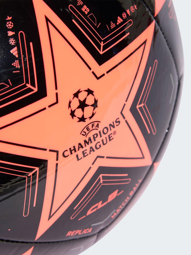 Ballon de football ucl club noir rose fluo - Adidas