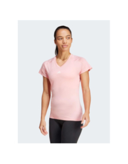 T-shirt train minimal essential rose femme - Adidas