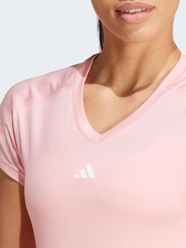 T-shirt train minimal essential rose femme - Adidas