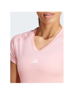 T-shirt train minimal essential rose femme - Adidas