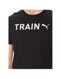 T-shirt à manches courtes train graf noir homme - Puma