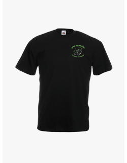 T-shirt Veyle boxing club sérigraphie coeur - Noir Vert Kick