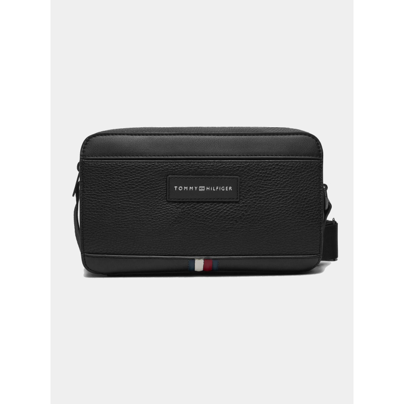 Sac reporter bandoulière th business texturé noir - Tommy Hilfiger