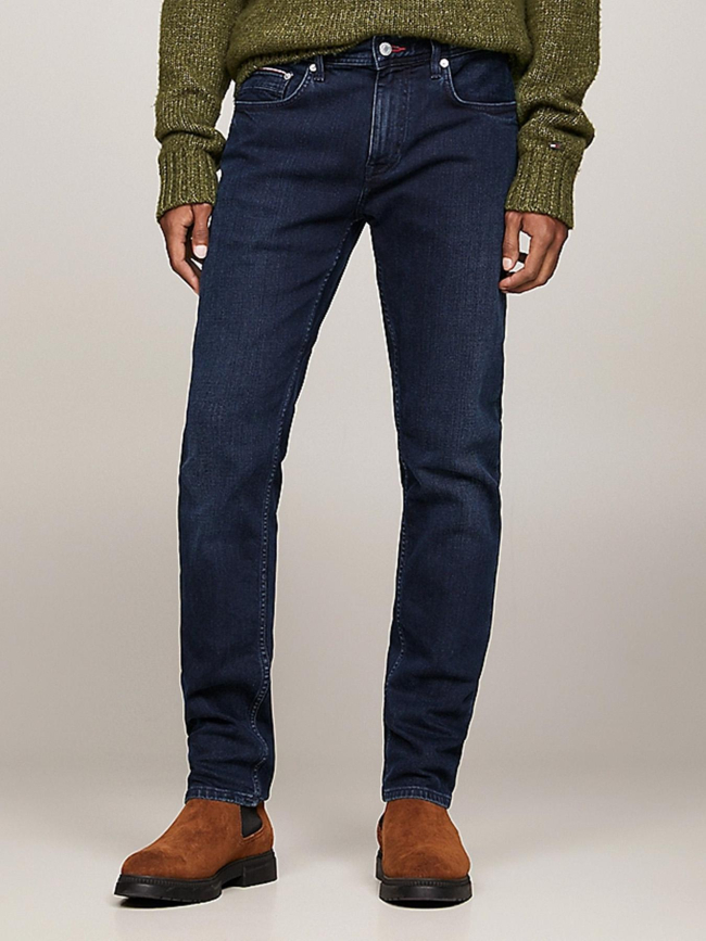 Jean droit denton bleu marine homme - Tommy Hilfiger