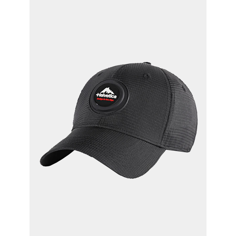 Casquette logo noir - Helvetica