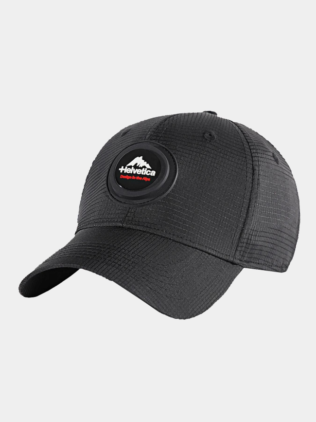 Casquette logo noir - Helvetica