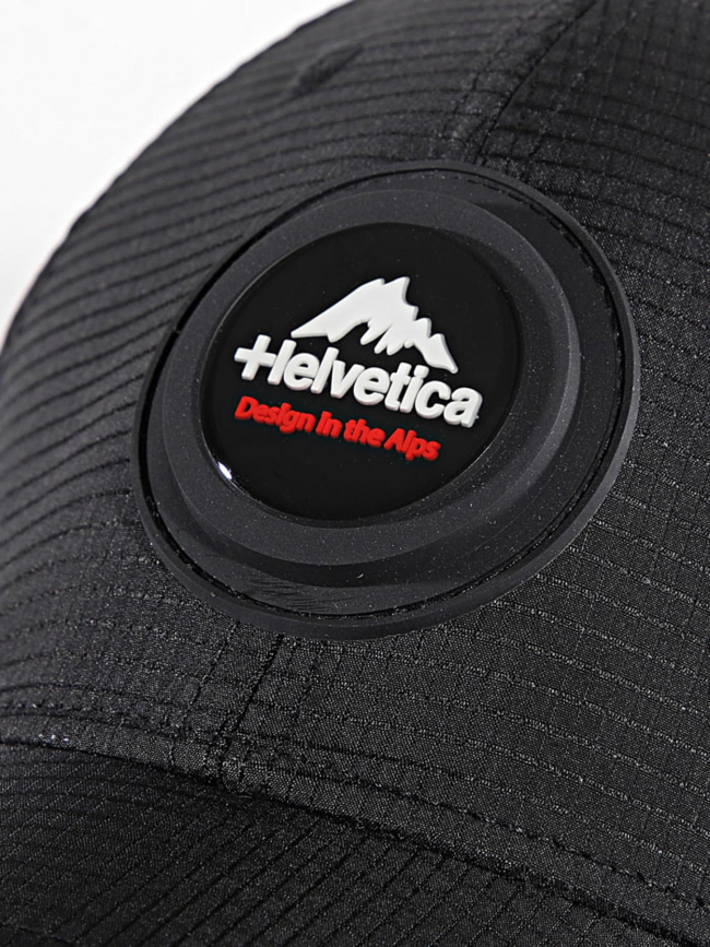 Casquette logo noir - Helvetica