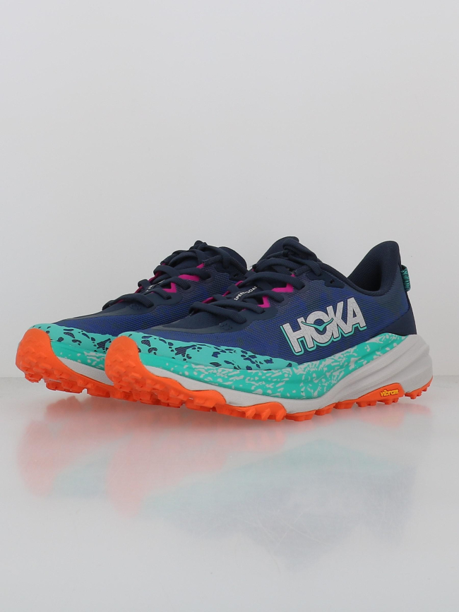 Chaussures de trail speedgoat 6 bleu marine femme - Hoka