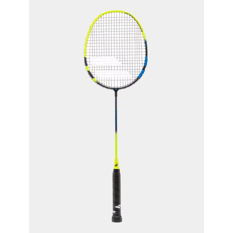 Raquette de badminton explorer jaune fluo et bleu - Babolat