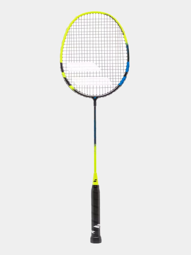 Raquette de badminton explorer jaune fluo et bleu - Babolat