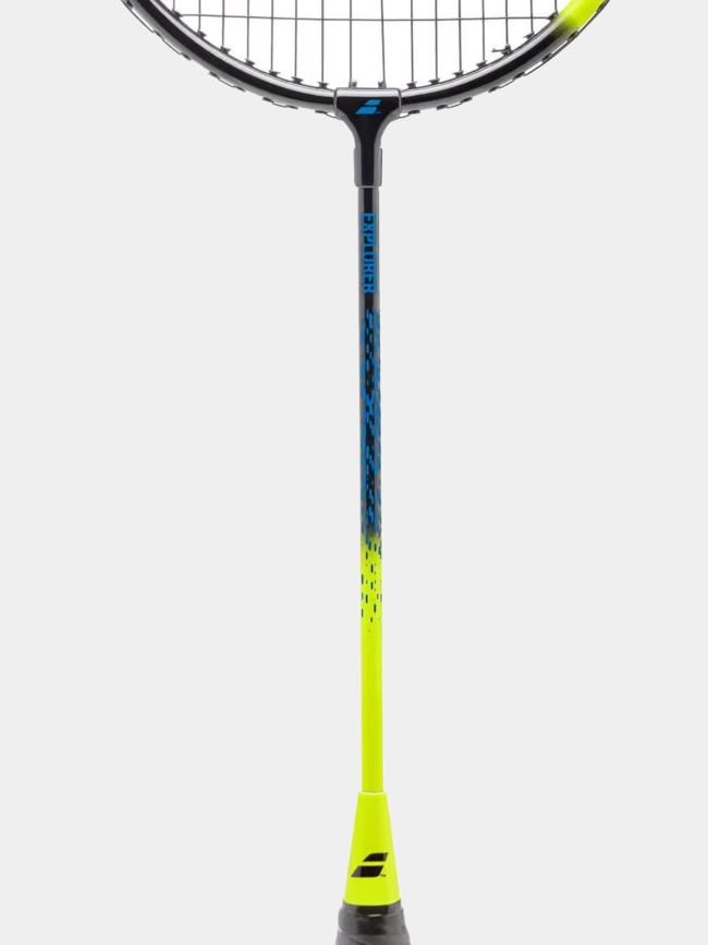 Raquette de badminton explorer jaune fluo et bleu - Babolat