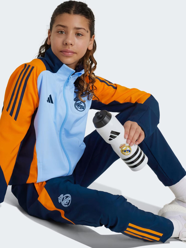 Pantalon de présentation real madrid 24 bleu marine enfant - Adidas