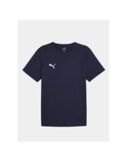 T-shirt teamrise match bleu marine enfant - Puma