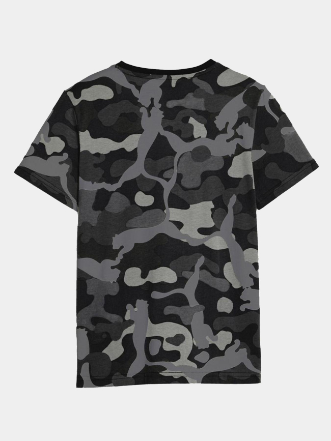 T-shirt essentials camouflage gris garçon - Puma