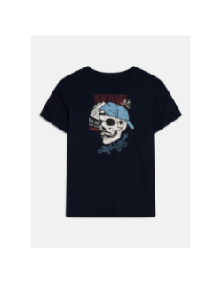 T-shirt roxbury bleu marine garçon - Jack & Jones