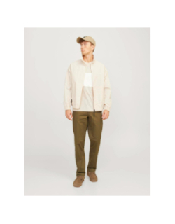 T-shirt à manches courtes legacy beige homme - Jack & Jones