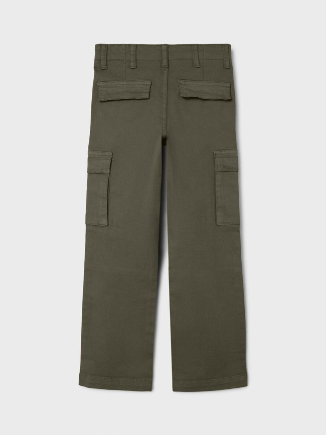 Pantalon cargo nkmryan vert garçon - Name It