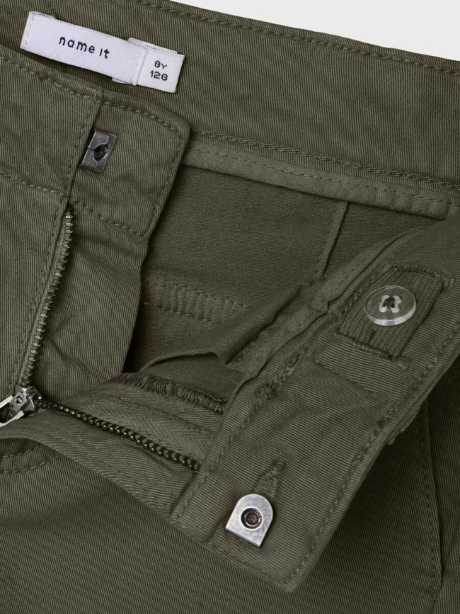 Pantalon cargo nkmryan vert garçon - Name It