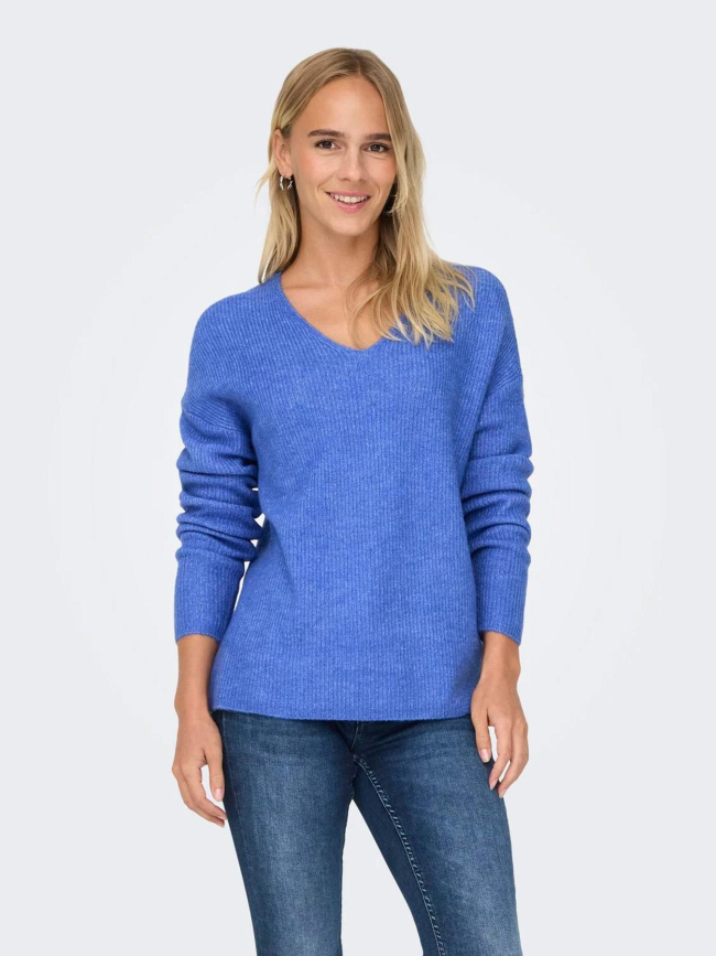 Pull camilla bleu femme - Only