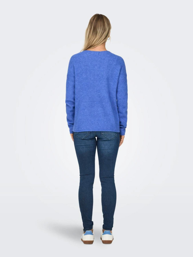 Pull camilla bleu femme - Only