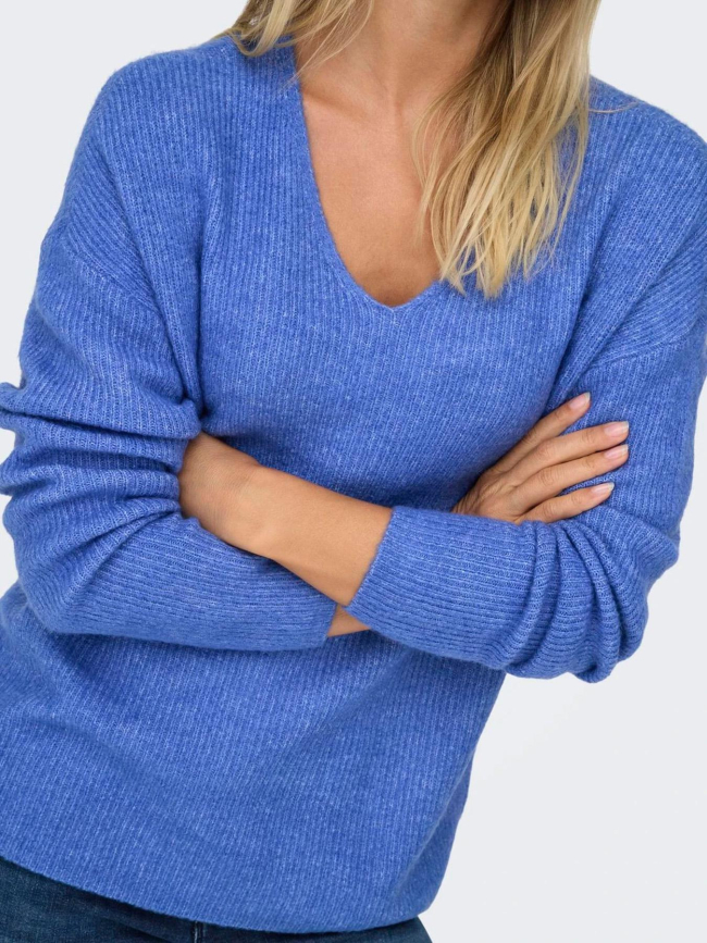 Pull camilla bleu femme - Only