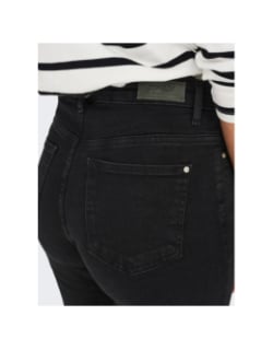 Jean taille moyenne slim fit onlsui noir femme - Only