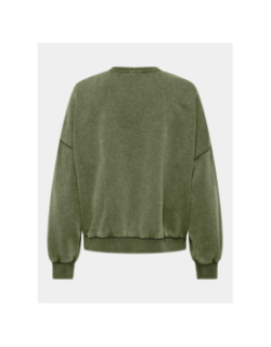 Sweat linda vert femme - Only