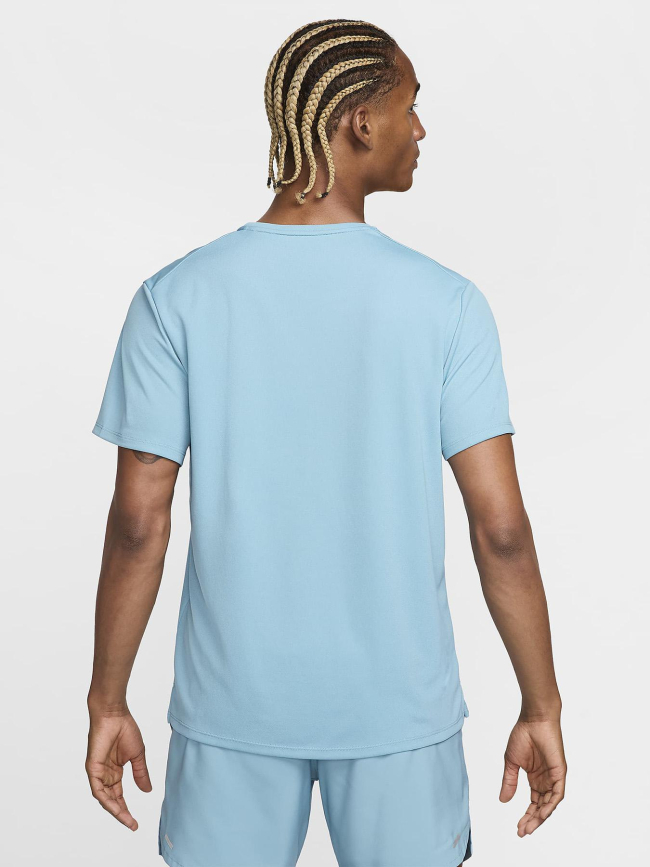 T-shirt de running dri-fit miler bleu homme - Nike