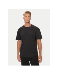 T-shirt neck logo noir homme - Calvin Klein