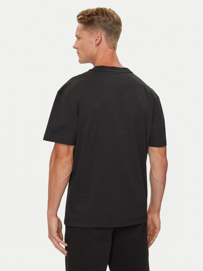 T-shirt neck logo noir homme - Calvin Klein