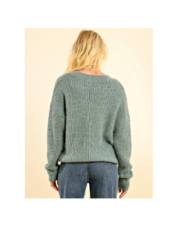 Pull en maille pailleté bleu femme - Molly Bracken