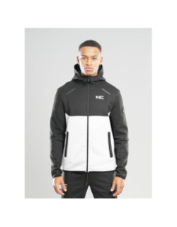 Ensemble survêtement keyzer blanc noir homme - Comme Des Loups