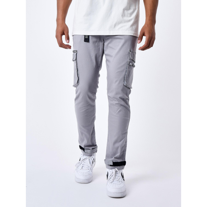 Pantalon cargo gris homme - Project X Paris