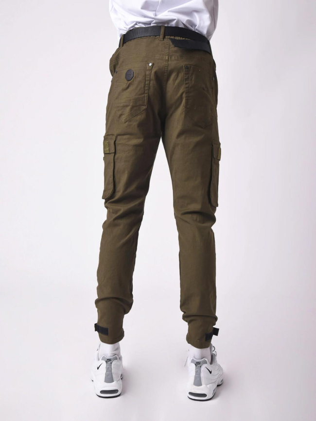 Pantalon cargo kaki homme - Project X Paris