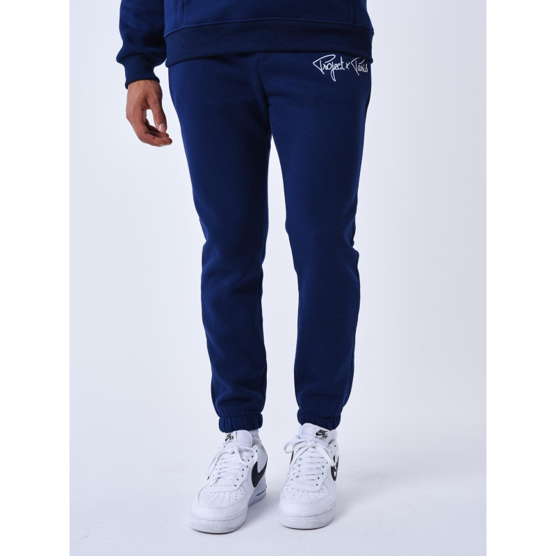 Jogging logo signature bleu marine - Project X Paris