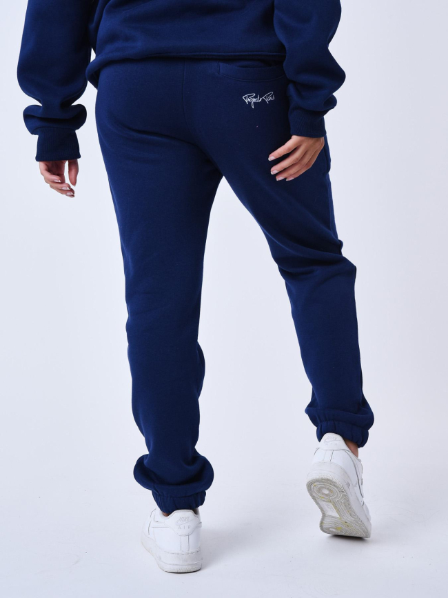 Jogging logo signature bleu marine - Project X Paris