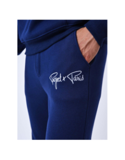 Jogging logo signature bleu marine - Project X Paris