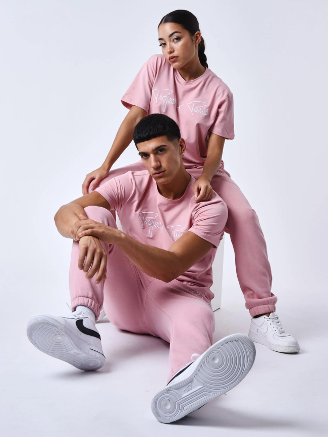 Jogging logo signature rose homme - Project X Paris