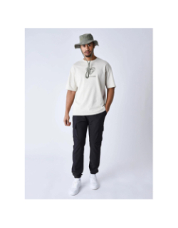 T-shirt cœur brodé beige homme - Project X Paris