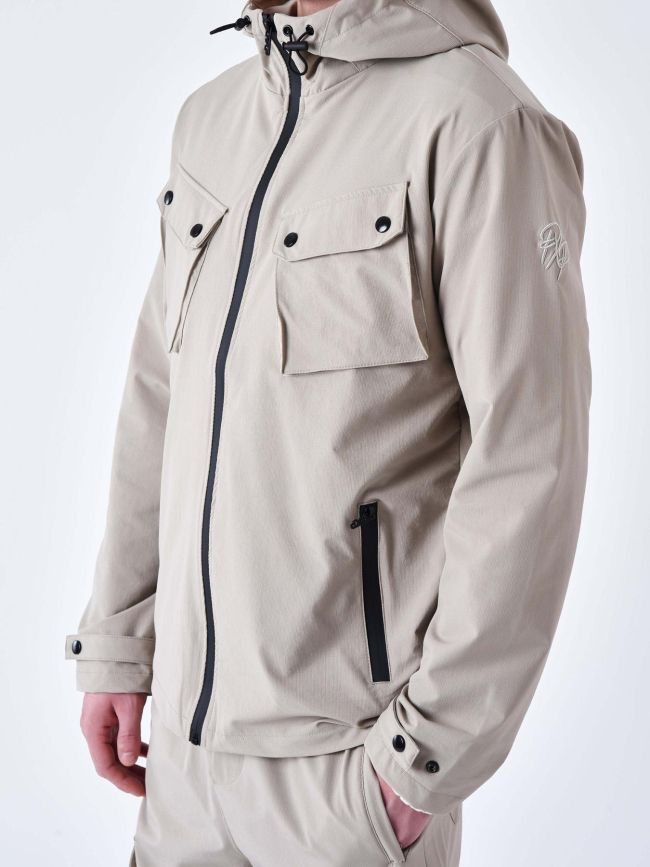 Veste légère multi poches gris homme - Project X Paris