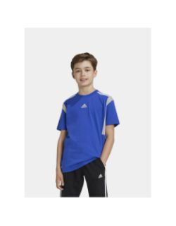 T-shirt classic 3 stripes bleu enfant - Adidas