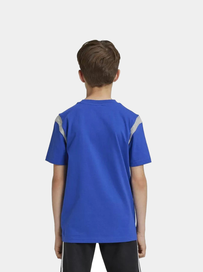 T-shirt classic 3 stripes bleu enfant - Adidas