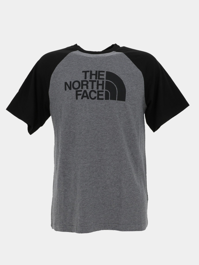 T-shirt raglan easy tee gris homme - The North Face