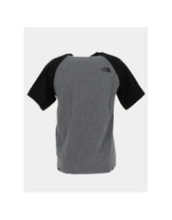 T-shirt raglan easy tee gris homme - The North Face