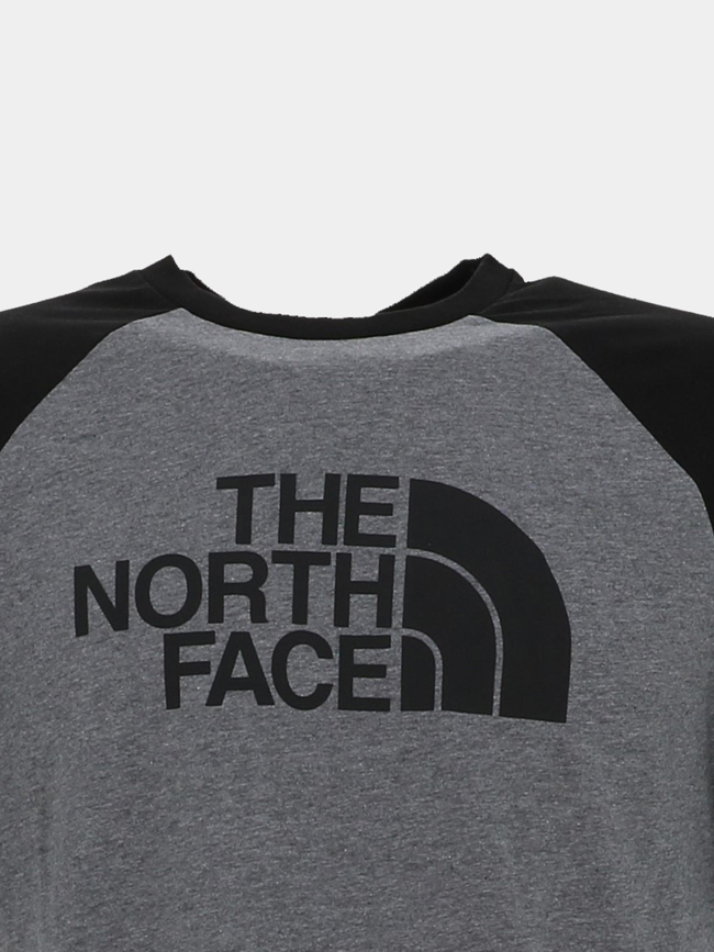 T-shirt raglan easy tee gris homme - The North Face