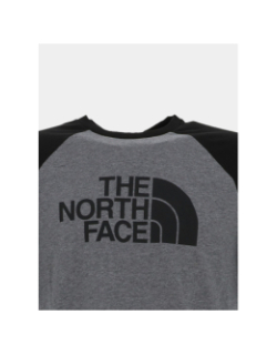 T-shirt raglan easy tee gris homme - The North Face