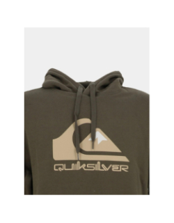 Sweat à capuche logo kaki homme - Quicksilver