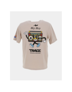 T-shirt à manches courtes trace boom gris homme - Jack & Jones